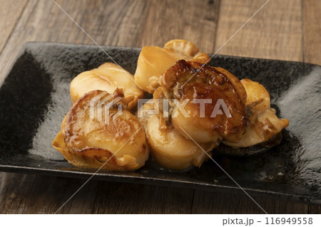 ホタテのバター焼き 帆立バター焼き 116949558