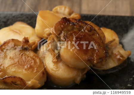 ホタテのバター焼き 帆立バター焼き 116949559