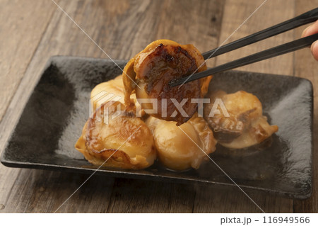 ホタテのバター焼き 箸あげ 116949566