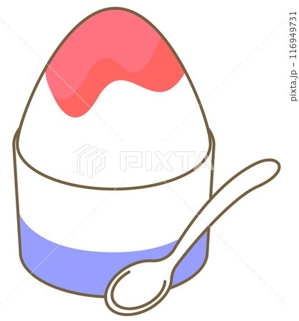 シンプルでかわいかき氷 116949731