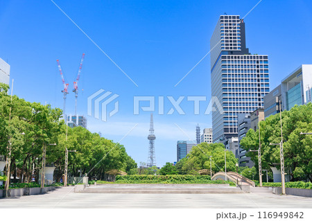 名古屋市栄 久屋大通公園 エディオン久屋広場 中部電力 MIRAI TOWER 中日ビル 名古屋市栄 久屋大通公園 エディオン久屋広場 中部電力 MIRAI TOWER 中日ビル 116949842