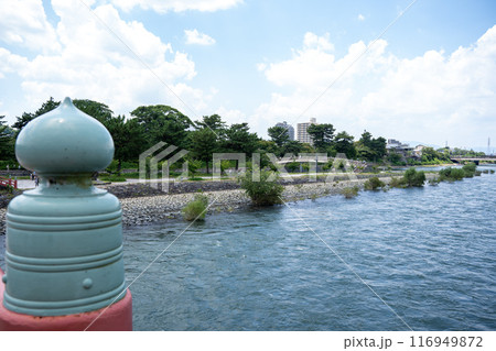夏の京都　宇治の風景 116949872