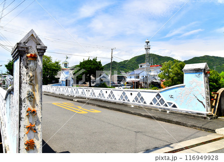 ときわ大橋/那賀川付近より松崎町役場方面を望む(静岡県松崎町)【2024.7】 ときわ大橋/那賀川付近より松崎町役場方面を望む(静岡県松崎町)【2024.7】 116949928