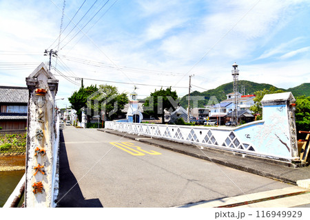 ときわ大橋／那賀川付近より松崎町役場方面を望む(静岡県松崎町)【2024.7】 116949929