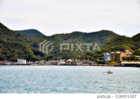 三津浜海水浴場、三津浜温泉周辺を望む(静岡県沼津市)【2024.7】 116951307