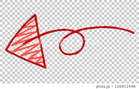 簡單的紅色箭頭插畫 簡單的紅色箭頭插畫 116951440