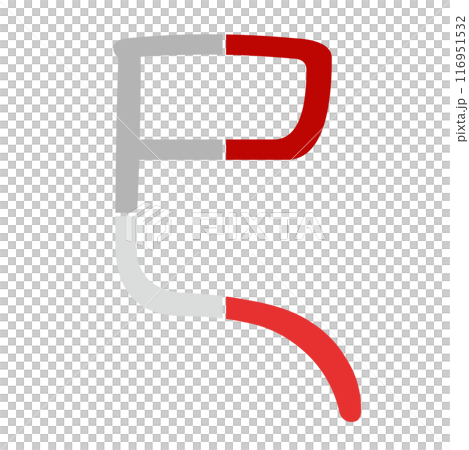 Snake New Year's card character icon 116951532