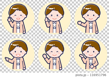 Female nurse 02 pose set_03 116951796