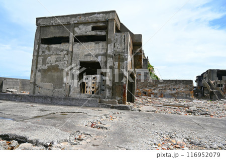 軍艦島 端島炭鉱 仕上工場 30号棟 長崎市 軍艦島 端島炭鉱 仕上工場 30号棟 長崎市 116952079