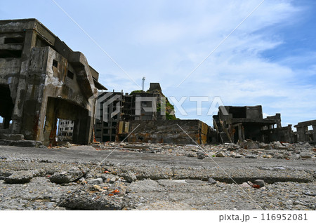 軍艦島　端島炭鉱　仕上工場　30号棟　長崎市 116952081