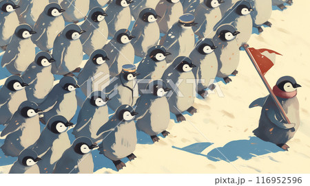 ペンギンの生活 116952596