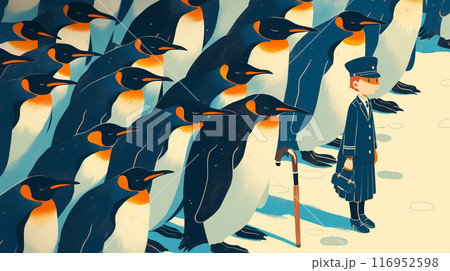 ペンギンの生活 116952598