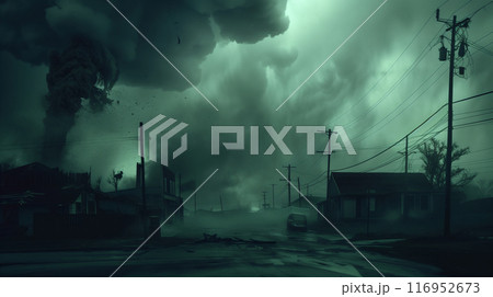 竜巻の恐怖 竜巻の恐怖 116952673