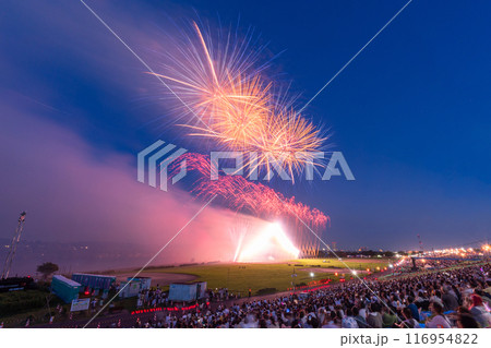《東京都》葛飾花火大会・日本の夏 116954822