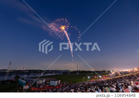 《東京都》葛飾花火大会・日本の夏 116954848