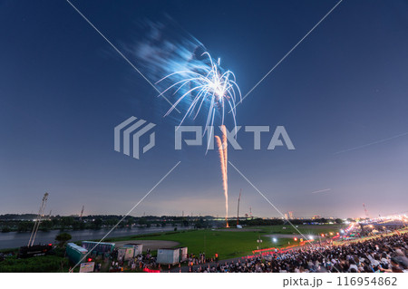 《東京都》葛飾花火大会・日本の夏 《東京都》葛飾花火大会・日本の夏 116954862