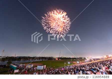 《東京都》葛飾花火大会・日本の夏 116954889