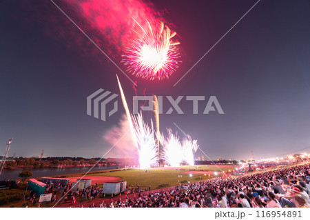 《東京都》葛飾花火大会・日本の夏 《東京都》葛飾花火大会・日本の夏 116954891