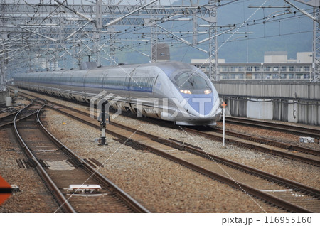 500系新幹線W8編成姫路駅走行写真 116955160