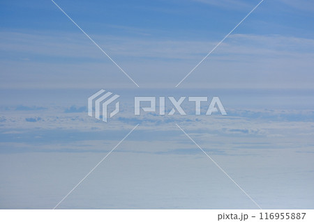 機内から見た7月の雲 116955887