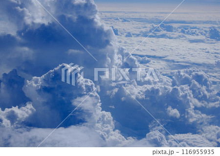 機内から見た7月の雲 機内から見た7月の雲 116955935