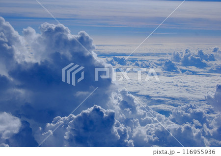 機内から見た7月の雲 機内から見た7月の雲 116955936