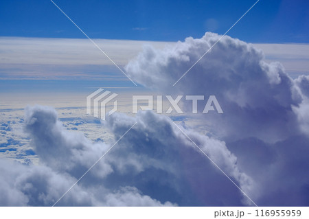 機内から見た7月の雲 機内から見た7月の雲 116955959