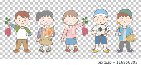 秋季兒童活動:挖馬鈴薯、運動、閱讀、藝術 秋季兒童活動:挖馬鈴薯、運動、閱讀、藝術 116956805