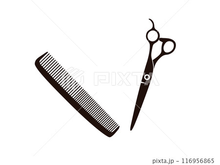 鋏と櫛セット 116956865