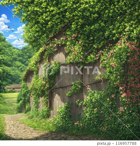 新緑の季節の苗場 116957788