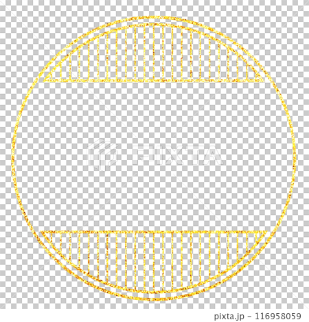 金銀絲閃光_frame_circle 金銀絲閃光_frame_circle 116958059
