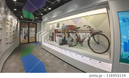 July 20 2024 the Kowloon bay post office Museum in Hong Kong. 116958134