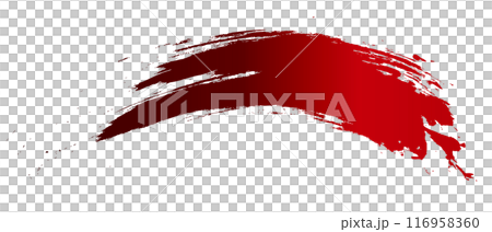 畫筆線條 線條畫筆描邊 手寫紅色漸變 畫筆線條 線條畫筆描邊 手寫紅色漸變 116958360