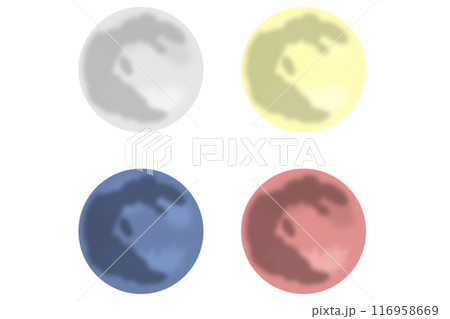 色々な月 116958669