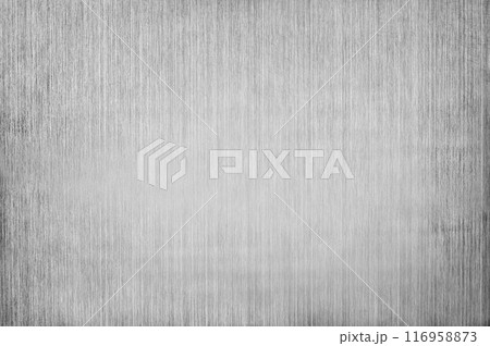 aluminium metal texture background, scratches on polished stainless steel. 116958873