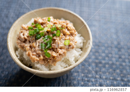 ひきわり納豆ご飯 ひきわり納豆ご飯 116962857