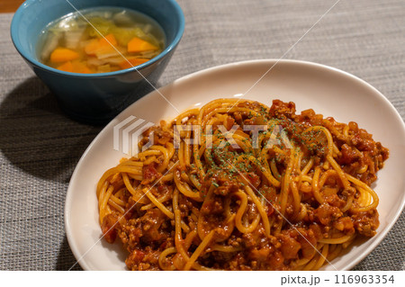 おいしいミートソーススパゲッティ おいしいミートソーススパゲッティ 116963354