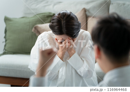 DV　暴力　夫婦 116964468