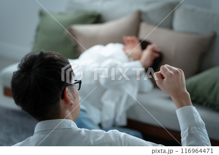 DV　暴力　夫婦 116964471