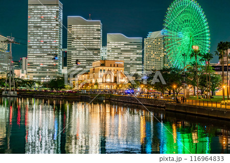 【神奈川県】横浜みなとみらいの夜景 116964833