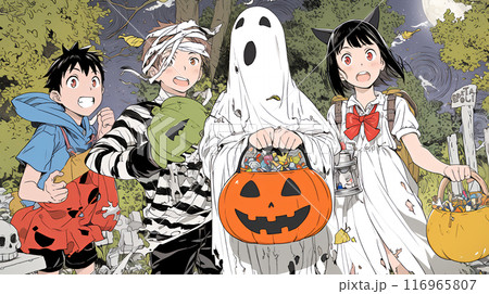子供たちのハロウィンパーティ