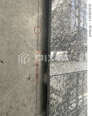 大理石の施工現場 大理石の施工現場 116965839