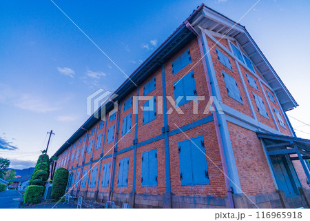 【群馬県】世界遺産・富岡製糸場 国宝東置繭所 【群馬県】世界遺産・富岡製糸場 国宝東置繭所 116965918