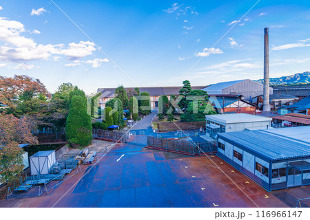 【群馬県】世界遺産・富岡製糸場 場内 【群馬県】世界遺産・富岡製糸場 場内 116966147