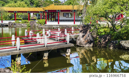 日本の中国庭園「瀋秀園」の風景【神奈川県・川崎市】 116966758