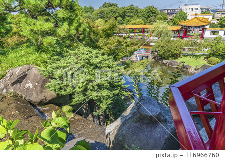 日本の中国庭園「瀋秀園」の風景【神奈川県・川崎市】 116966760