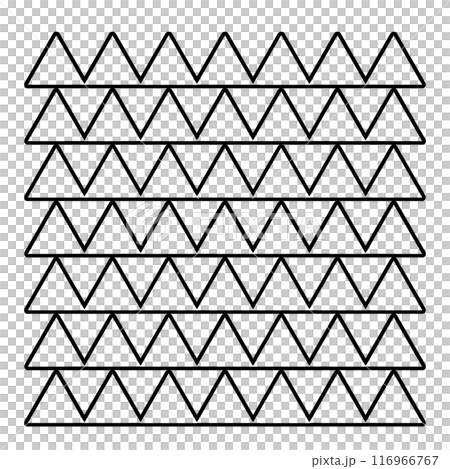 鱗模様の線画 116966767