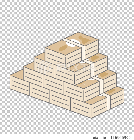 A pile of bills. Rich icon 116966900