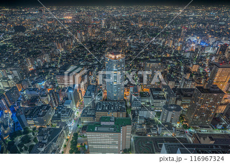 [夜景]サンシャイン60展望台 北東方面の眺望[夜景100選・日本夜景遺産] 116967324