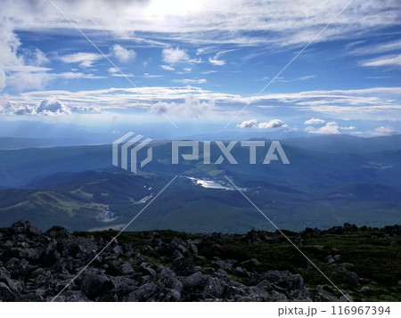 蓼科山頂からの景色 116967394